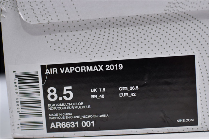 (image for) Air VaporMax 2019 Throwback Future AR6631-001 